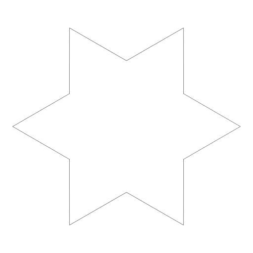 6 pointed star