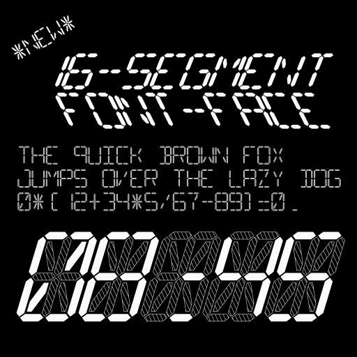 16-Segment Display 🪧