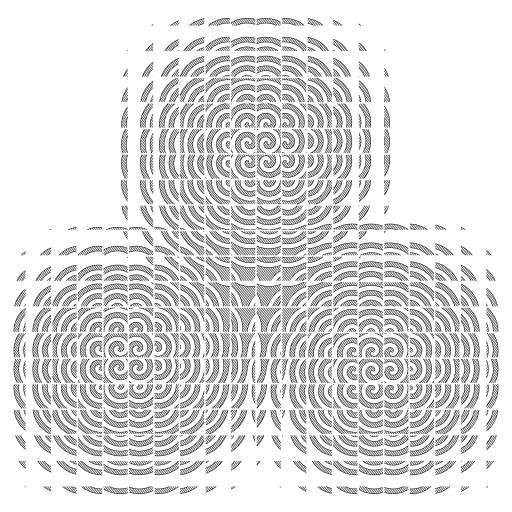 Fly\'s eye Triskelion 🌀