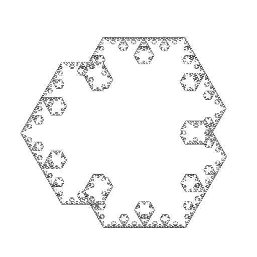 Fork: Von Koch snowflake