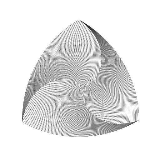 Reuleaux with a twist 🔺