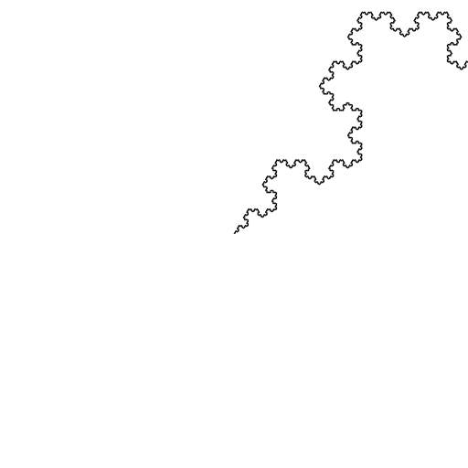 Thue-Morse Koch Curve