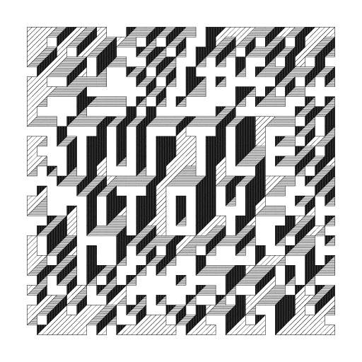 Il Cubo - turtle toy 🎲