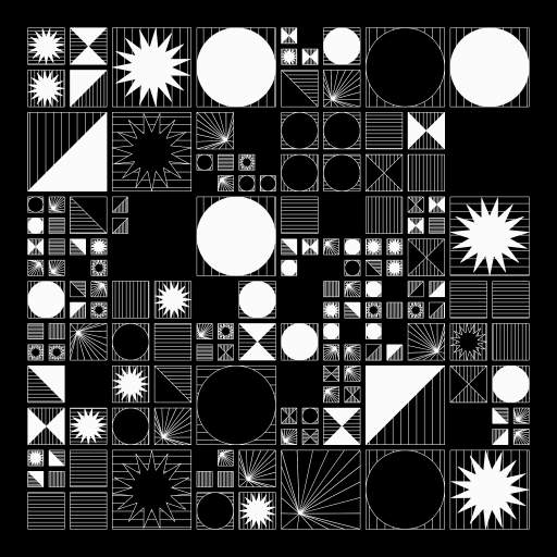 Geometric tiling 💠