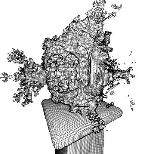 Contoured Mandelbulb