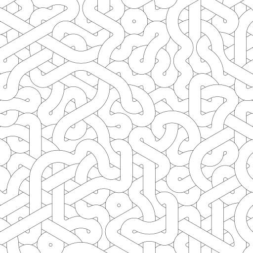 Fork: Hexagon Truchet