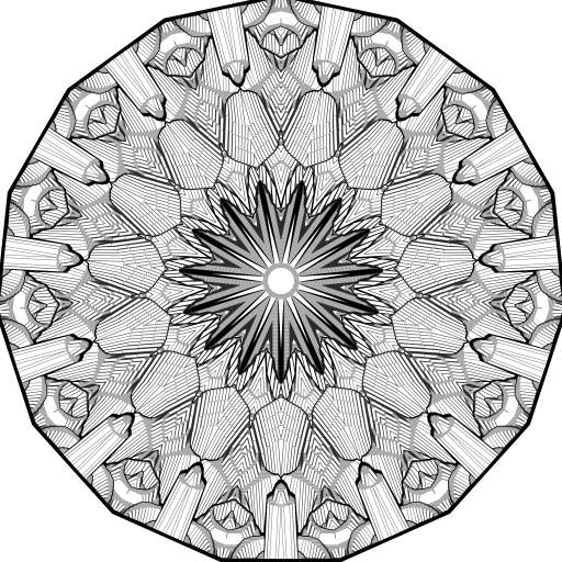 Kaleidoscoped new land