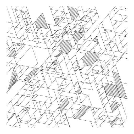 abstract office building