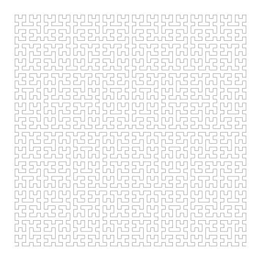 Hilbert curve