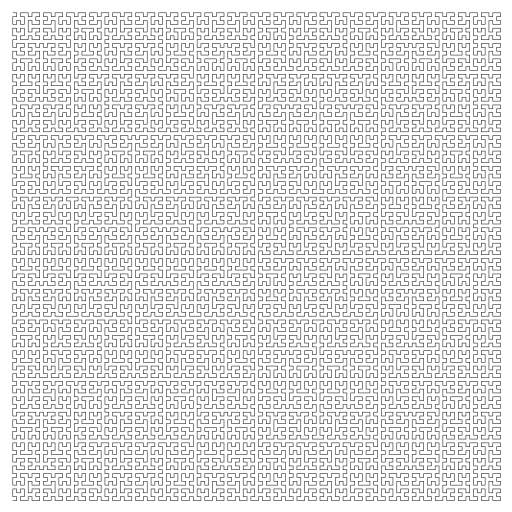 Fork: Hilbert curve