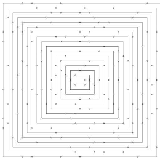 Ulam Grid Spiral 🌀