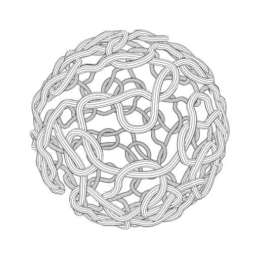 tangled trigonal truchet turtle