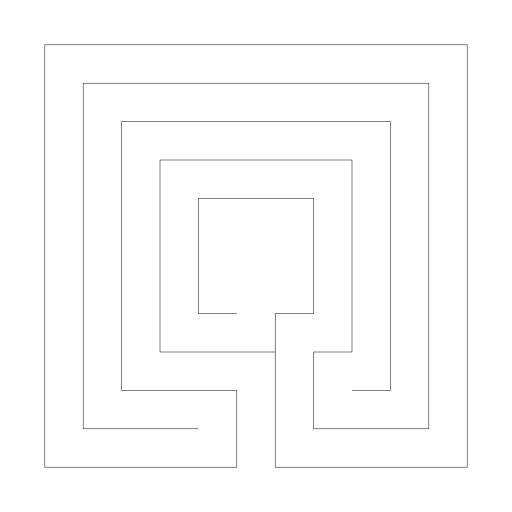 St. Fidelis 4 - gängigel Labyrin