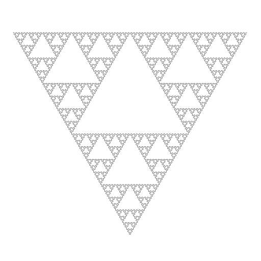 Sierpiński arrowhead curve