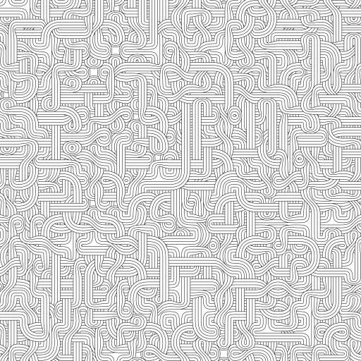 Bezier Truchet tiles