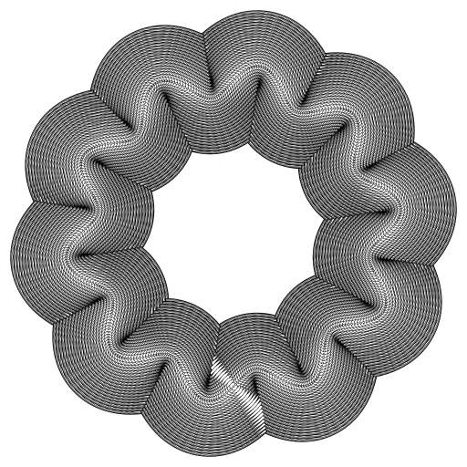 Hidden circle removal